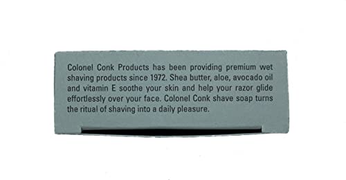 Col. Conk Almond Shaving Soap 3.75 Ounce Large