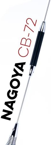 Nagoya CB-72 High-Performance 28" CB Antenna Kit - Universal 26-28 MHz Coverage with Heavy-Duty Magnetic Mount