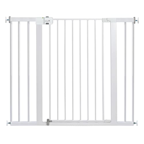 Safety 1st Extra Wide Baby Gate with Door: Premium Child Safety, Extra Tall Gate for Doorways, Dog Gates, Easy Installation, 36" Tall & Wide