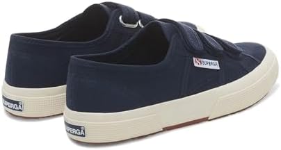 Superga Unisex 2750 Cot3strapu Cotton Canvas Sneakers with Touch Strap Fastening