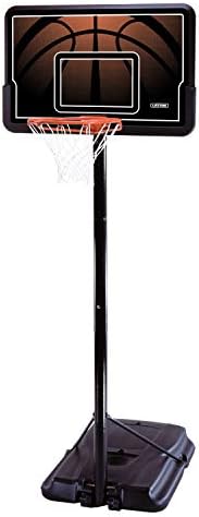 Lifetime Height Adjustable Portable Basketball System, 44 Inch Backboard