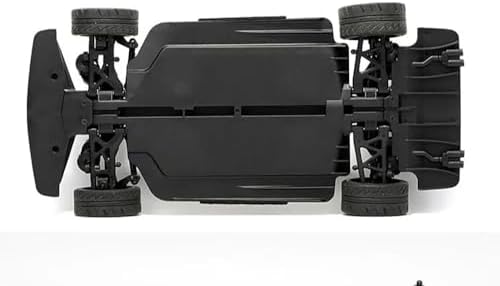 HNR Werewolf 1/10 Scale 4WD Brushless RC Race and Drift Car, 60A ESC, 3300KV Motor, 2.4G Remote, LED Lights, Racing and Drift Tires (Black)