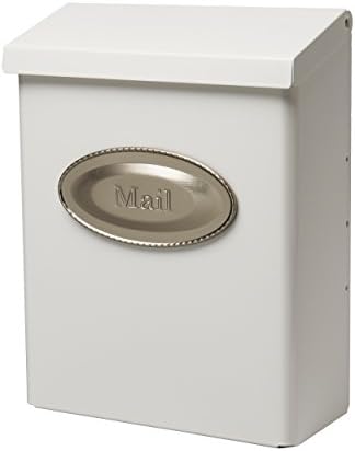 Gibraltar Mailboxes Designer Locking Medium Capacity Galvanized Steel Venetian Bronze, Wall-Mount Mailbox, DMVKGV04