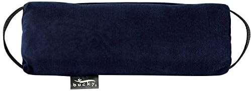 Bucky Baxter Ergonomic & Supportive Adjustable Lumbar Pillow, Black, One Size,Cotton