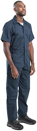 Berne Men's Heritage Short Sleeve Poplin Coverall