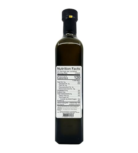 In Love Gourmet Bacon Natural Flavor Infused Olive Oil 500ml-16.9oz Best Bacon Oil Choice for Meats, Veggies, Popcorn & Breads