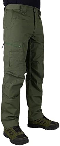 LA Police Gear LAPG Men's Atlas Stretch Tactical Cargo Pants | Durable & Lightweight Ripstop Outdoor Hiking Work Pants for Men