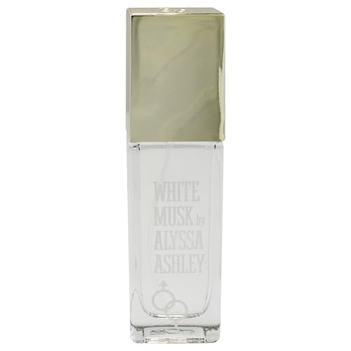 Alyssa Ashley White Musk - Luxurious Perfumes for Women with Sicilian Bergamot and Ylang Ylang - Long Lasting Women Perfume - 3.4 oz EDT Spray