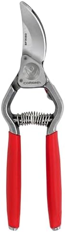 Corona Tools Forged Steel ClassicCUT Bypass Hand Pruner – 1-Inch Cut Capacity Garden Pruning Shears for Stems & Branches