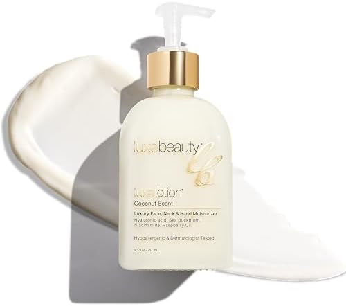 LUXELOTION is truly a Luxury Product - an Anti-Aging Face, Hand & Body Lotion with Hyaluronic Acid. This Lightweight and Non-Greasy Formula creates Silky Smooth Skin.
