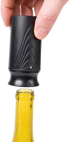 Franmara Wine Saver Vaccum Pump and Stopper, Black