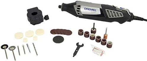 Dremel 4000 Series 28 Piece 1.6A Corded Electric Variable Speed Rotary Tool Kit (Renewed) | 28-piece set, 1.6A motor, variable speed