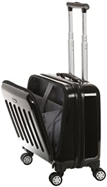 Rockland Revolution Hardside Rolling Computer Case, Carry-On, Silver