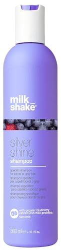 milk_shake silver shine shampoo | purple shampoo to help reduce yellow and brass in white