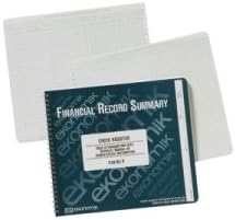R Check Register/Bank Account 8-3/4 x 10 40-Page Book