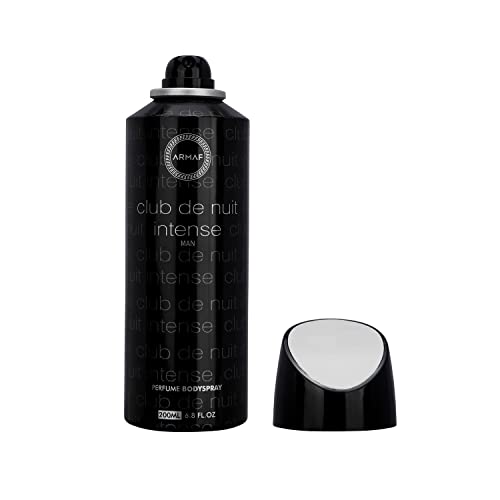 Armaf Club De Nuit Intense for Men Parfume Bodyspray Spray, 6.8 Ounce / 200 ml