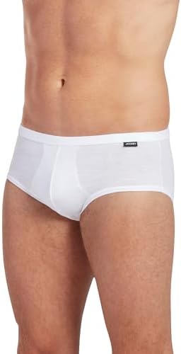 Jockey Elance Poco Brief- 6 Pack - 100% Cotton Underwear for Men