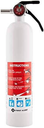 First Alert Fire Extinguisher, Standard Garage Use | GARAGE10 UL RATED 10-B:C, Red 1-Pack