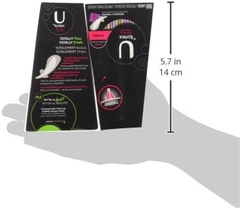 U by Kotex Barely There Thong Pantiliners 50 ea (Pack of 2)