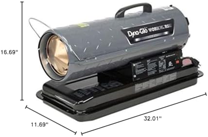 Dyna-Glo Workhorse Kerosene Forced Air Heater 120V 50000 BTU - 1 Each