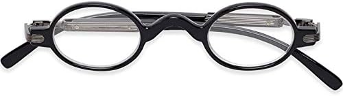 The Potter Unisex Reader, Metal Round Vintage Spring Hinge Reading Glasses for Men and Women + 1.50 (2 Tortoise)