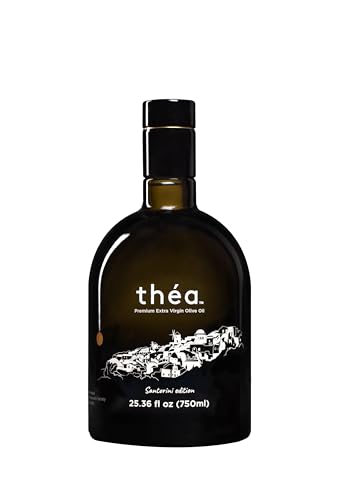 théa Premium Greek Extra Virgin Olive Oil, 750ml | NEW Harvest 2025/2026, Koroneiki Variety, First Cold Pressed, Low Acidity, Unblended