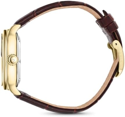 Stauer 1930 Dashtronic Watch Cotswold Genuine Men's Automatic Watch with Leather Band and Stainless Steel Case 21-Jewel Movement and 3-ATM Water Resistant