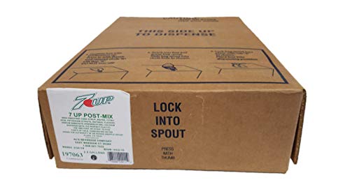 7UP 2.5 Gallon Bag in Box Soda Syrup