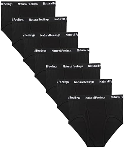 Natural Feelings Men's Briefs Underwear Multipack Mens Cotton Full Rise Briefs with Comfort Waistband S M L XL XXL…