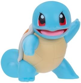 Pokémon Fire and Water Battle Pack - Includes 4.5 Inch Flame Action Charizard and 2" Squirtle Action Figures - Amazon Exclsuive