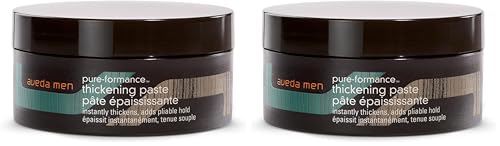 Aveda Men Pure-Formance Thickening Paste | Thickens Hair | Versatile Hold | Natural Finish Hair Styling Paste | With Amla |91% Naturally Derived*, 2.5 Fl Oz