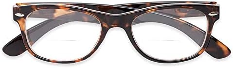 The Buddy Bifocal Readers + 1.50 Tortoise/Amber Lens
