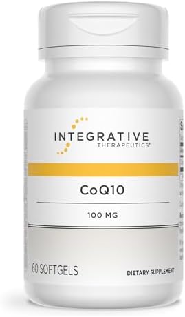 Integrative Therapeutics CoQ10 (100mg) - Cellular Energy, Heart & Brain Health Support Supplement for Adults* - 60 Softgels (60 Servings)
