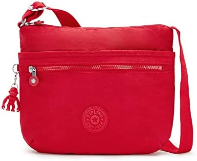 Kipling Womens Arto Crossbody Bag, Black Noir, 11.25 L X 10.25 H X 1.5 D US