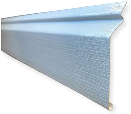 Mobile Home Vinyl Skirting Grey Upper & Lower Underpinning Track Trim Kit (58 Feet)