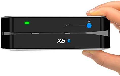X6BT Bluetooth Mag VIP Card Reader Writer USB 3 Tracks Swipe Encoder