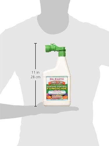 Dr. Earth 7004 Concentrate 3 Controls Organic Fungicide Hose End, 32-Ounce