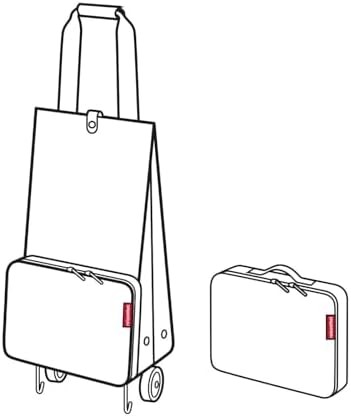 reisenthel foldabletrolley Black - Foldable, Compact Shopping cart - Easy to Store