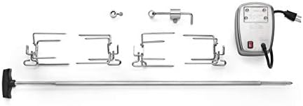 Napoleon Commercial Grade Rotisserie Kit - Fits Prestige/PRO 500/LEX 485, 31-in, Stainless Steel, Food to 25lbs