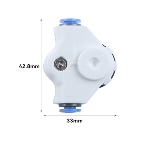 3D Printer Accessories - Manual Filament Adapter for Bambu Lab P1P/P1S/X1/X1C/A1 AMS Lite - Easy Loading & Unloading for Dryer Box & Consumables
