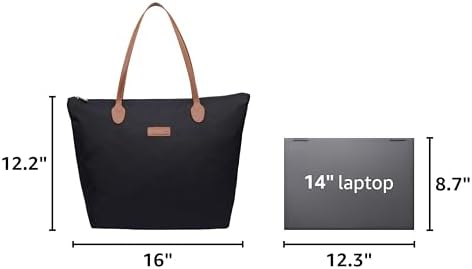 Water Resistant Light Weight Nylon Tote Bag Handbag