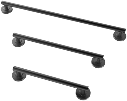 Shower Grab Bar Set, ADA Compliance Brushed Stainless Steel Handicap Grab Bar for Bathtubs and Showers, Modern 3-Pack 18" 24" 36" Shower Safety Bars for Seniors