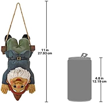 Design Toscano Alfie the Acrobat: Swinging Gnome Statue