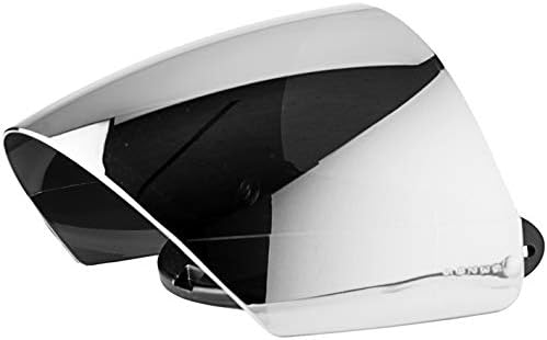 3-Snap Flip Shield Visor for Motorcycle Helmets (Clear)