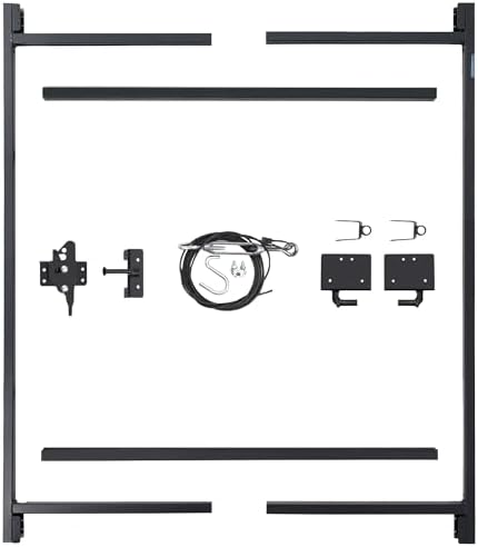 Adjust-A-Gate 2-Pack Anti-Sag Original Wide Width Full-Frame Gate Kit, Fits 60-90" Opening