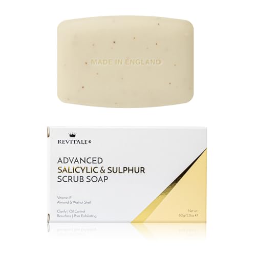 Revitale Advanced BHA Salicylic Acid & Sulphur Scrub Soap