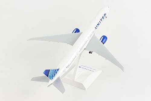 SkyMarks American Airlines Boeing 777-300 1/200 Airplane Model Kit – New Livery Highly Detailed Snap-Fit Collectible with Display Stand for Adult Collectors Ages 14+