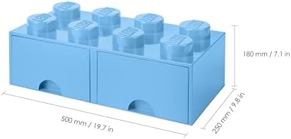 Lego Brick Drawer 8 Royal Blue