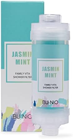 [BU:NIO] Family Vitamin C Shower Filter 5.29Oz - Aroma Scented Shower Head Filter, Hard Water Softener, Chlorine & Rust Remover, Water Purifying