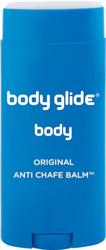 Body Glide Original Anti Chafe Balm | No Chafing Stick | Prevent Arm, Chest, Butt, Thigh, Ball Chafing & Irritation | Trusted Skin Protection Since 1996 |1.5oz